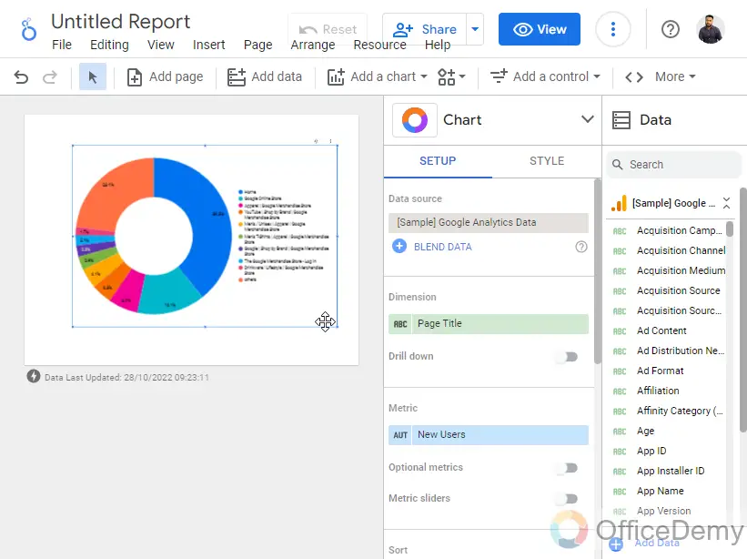 How to Customize Pie Charts in Google Data Studio 5