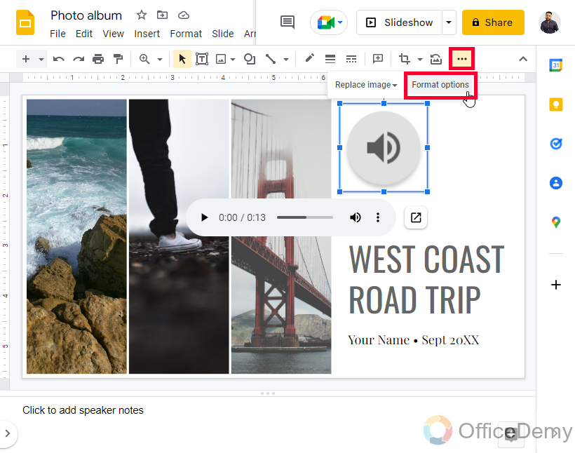 How to Do a Voice over on Google Slides 24