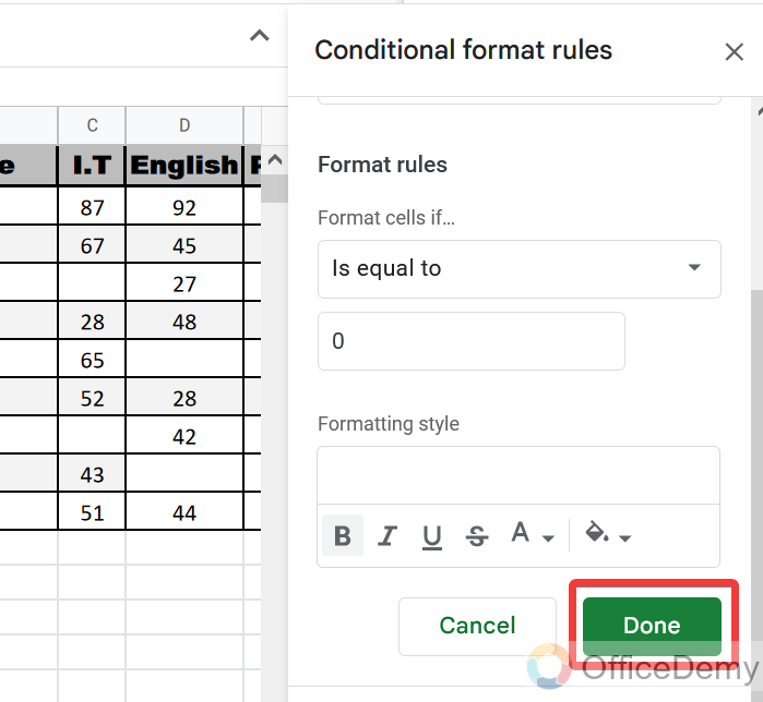 How to Hide Zero Values in Google Sheets 9