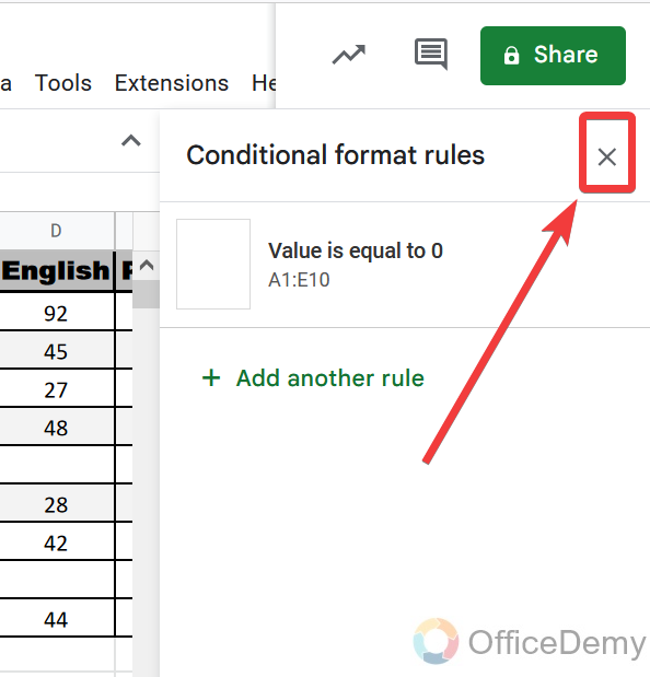How to Hide Zero Values in Google Sheets 10