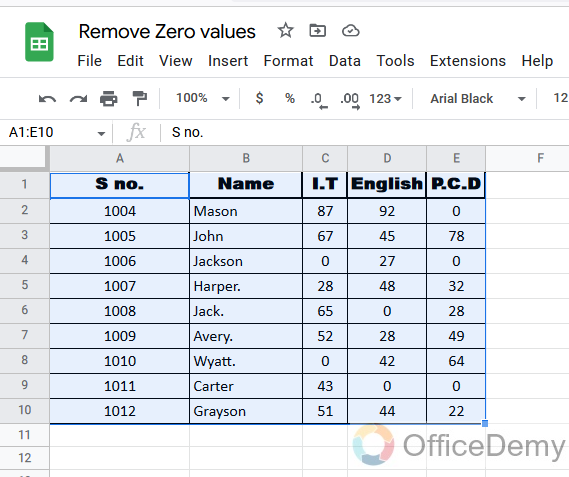 How to Hide Zero Values in Google Sheets 21