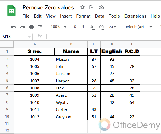 How to Hide Zero Values in Google Sheets 26