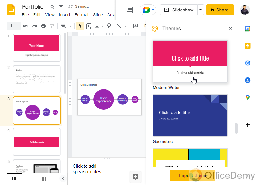 How to Import Themes to Google Slides 18