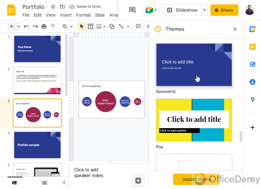 How to Import Themes to Google Slides 19