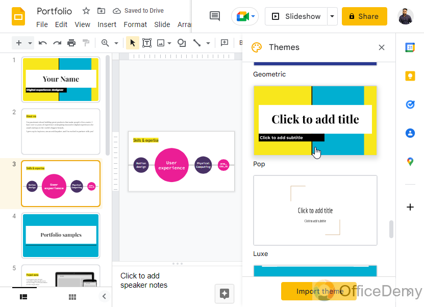 How to Import Themes to Google Slides 20