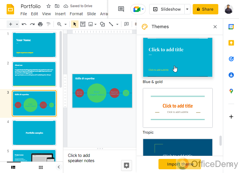 How to Import Themes to Google Slides 22
