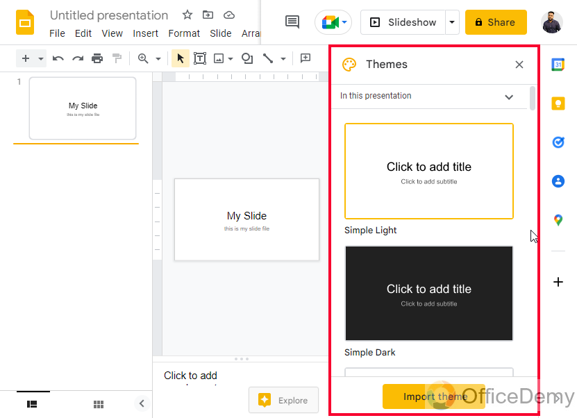 How to Import Themes to Google Slides 28
