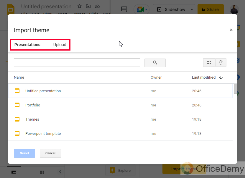 How to Import Themes to Google Slides 30