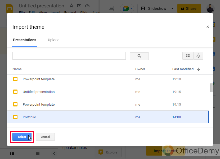 How to Import Themes to Google Slides 41