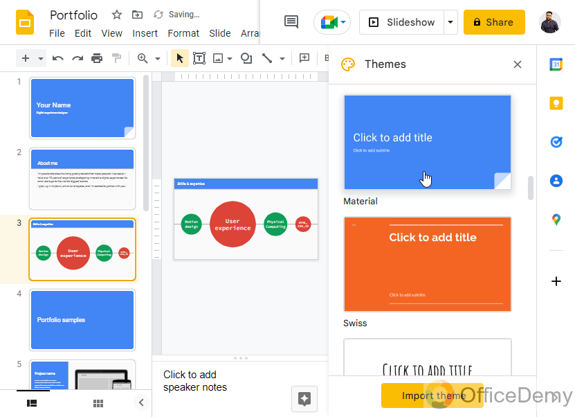 How to Import Themes to Google Slides 10