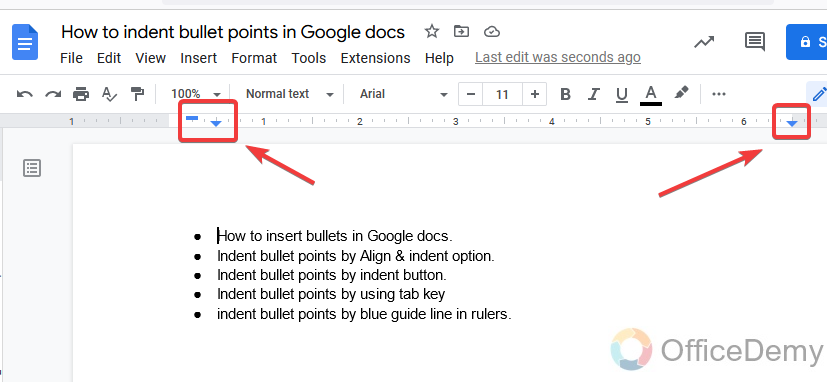 How to Indent Bullet Points in Google Docs 21