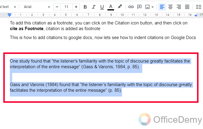 How to Indent Citations on Google Docs 16