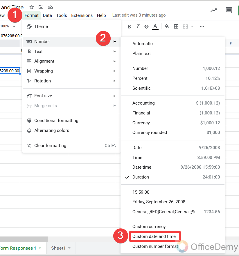 How to Insert Date and Time in Google Sheets 20