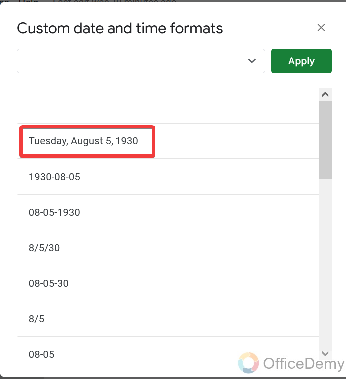 How to Insert Date and Time in Google Sheets 22