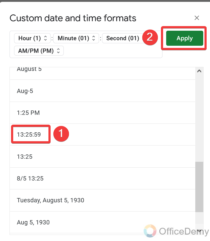 How to Insert Date and Time in Google Sheets 26