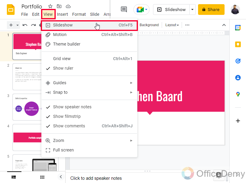 How to Make Google Slides Play Automatically 3
