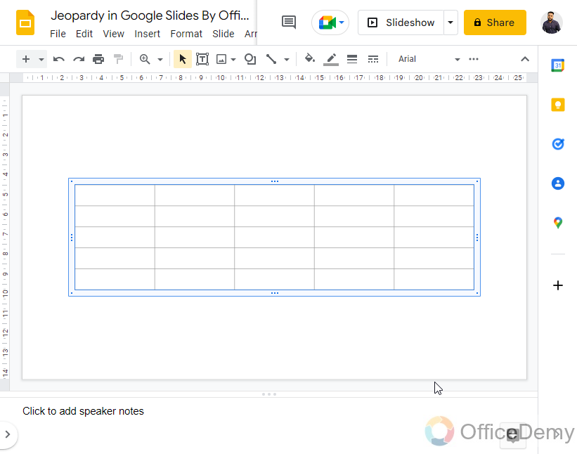 How to Make Jeopardy on Google Slides 3