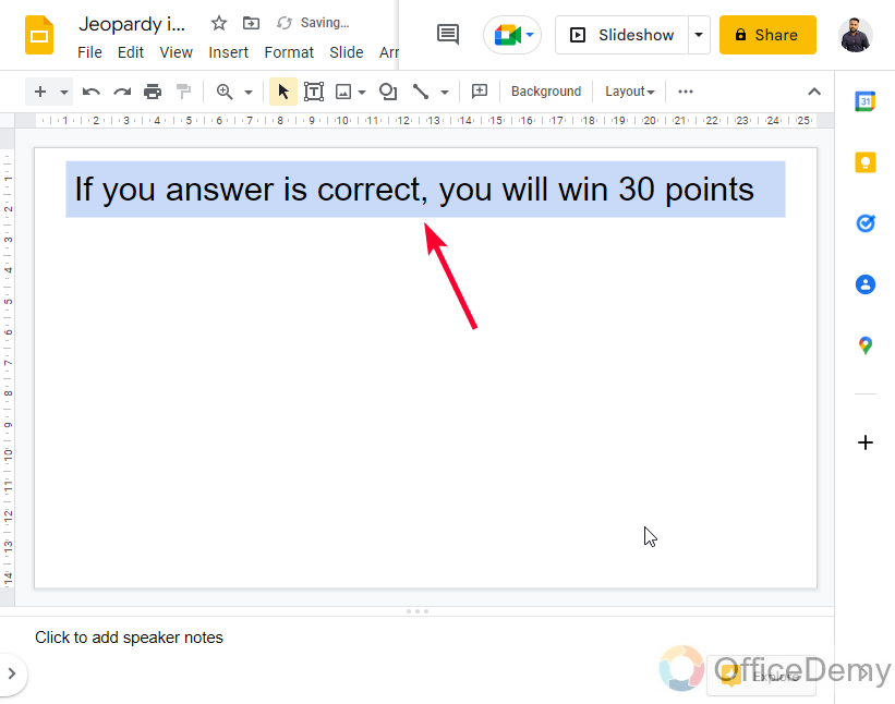 How to Make Jeopardy on Google Slides 33