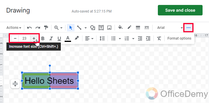 How to Make a Cell two Colors in Google Sheets 26