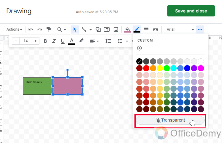 How to Make a Cell two Colors in Google Sheets 27
