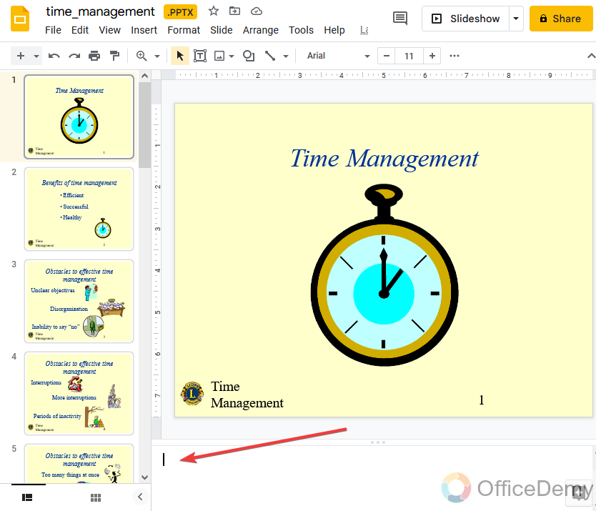 How to Print Google Slides with Notes 3