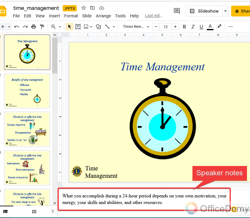 How to Print Google Slides with Notes 4