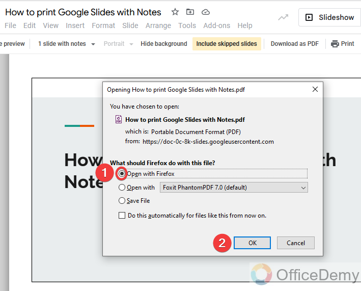 How to Print Google Slides with Notes 16