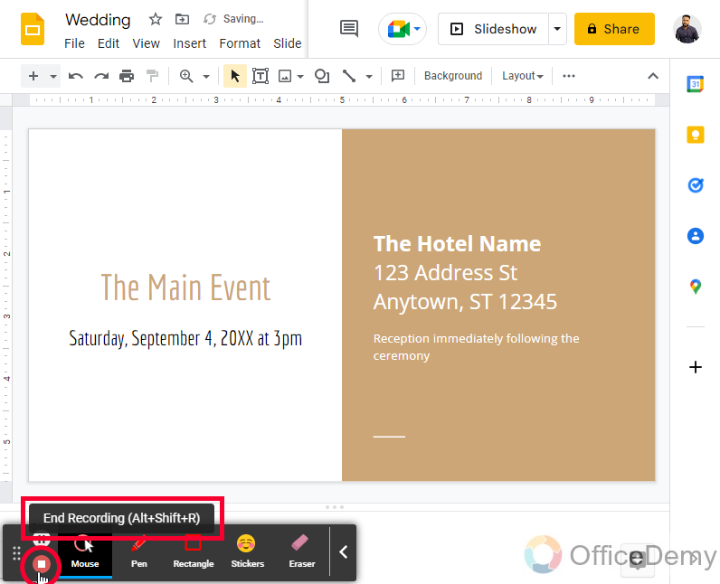 How to Record a Presentation on Google Slides 17