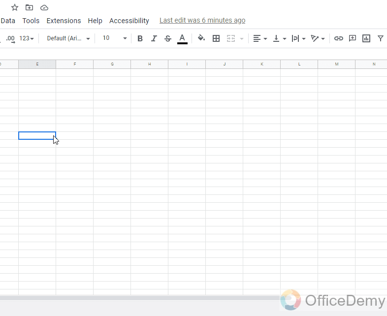 How to Zoom out on Google Sheets 9