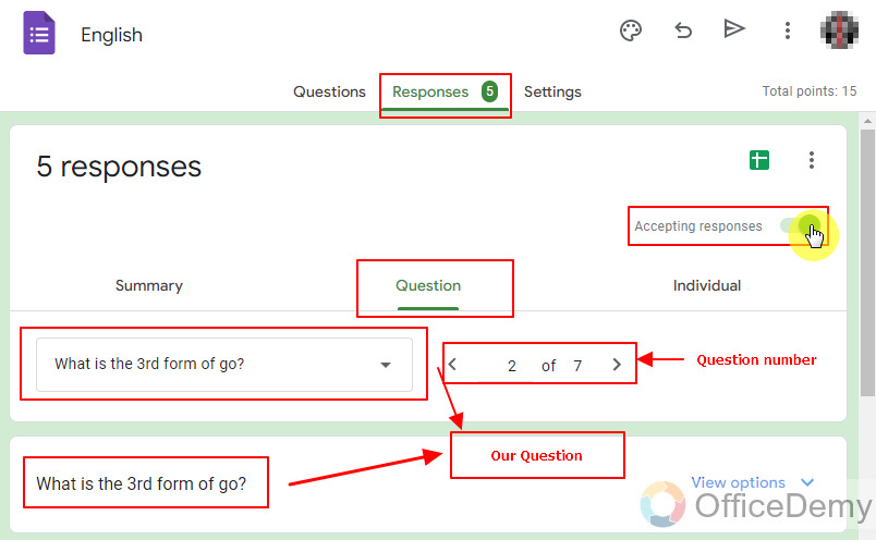 How to get Answers in Google Forms 13