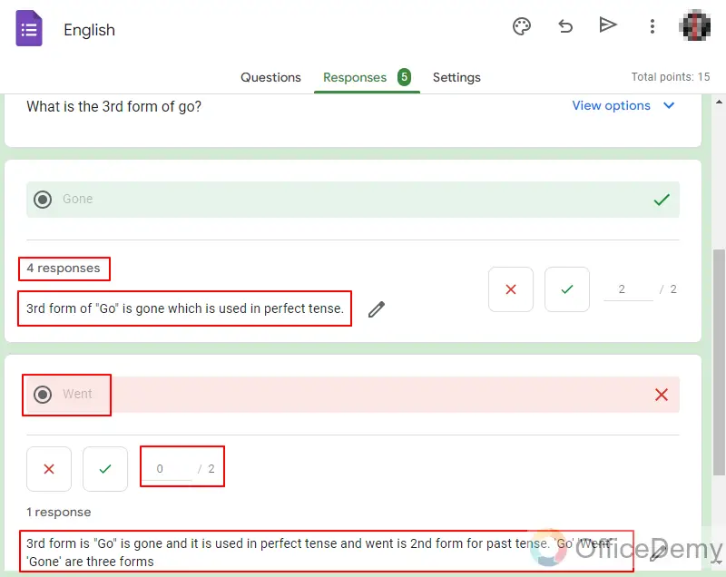 How to get Answers in Google Forms 14