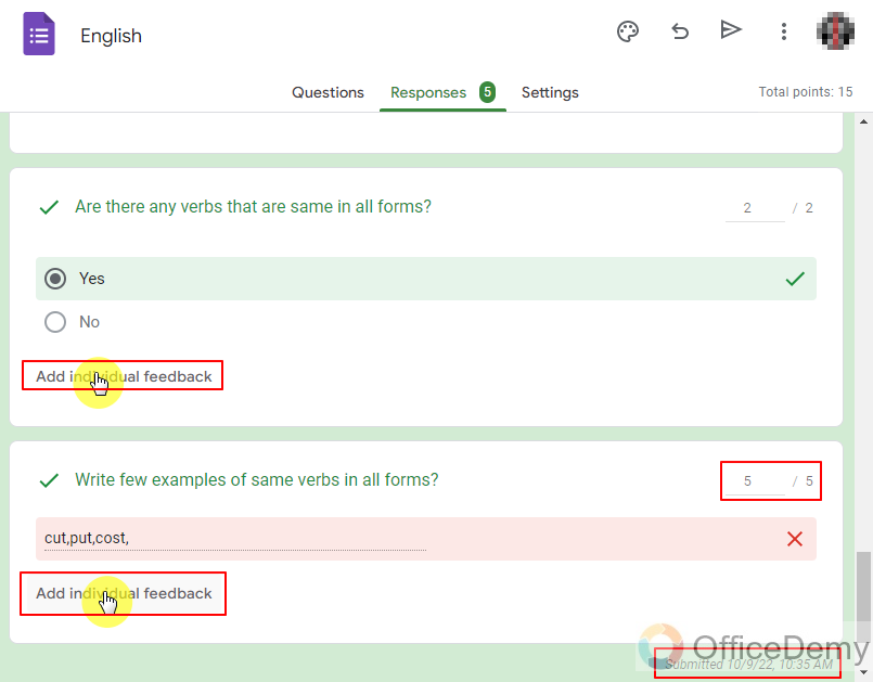 How to get Answers in Google Forms 19
