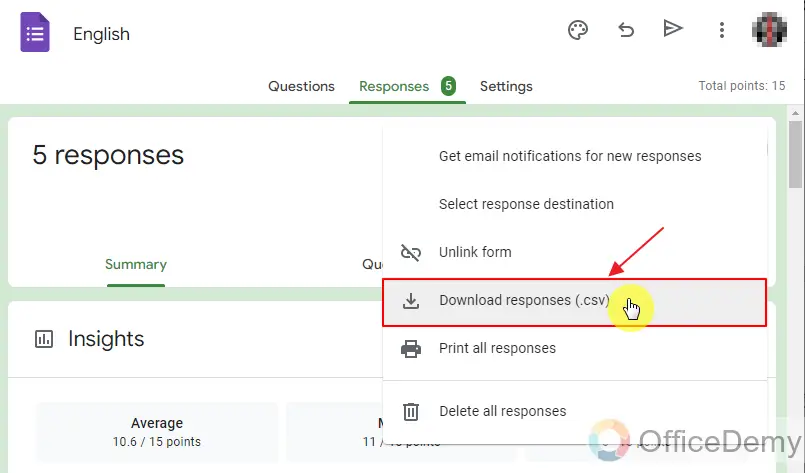 How to get Answers in Google Forms 23