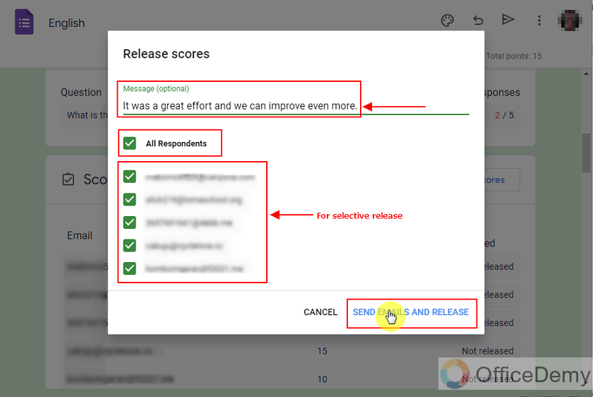 How to get Answers in Google Forms 6