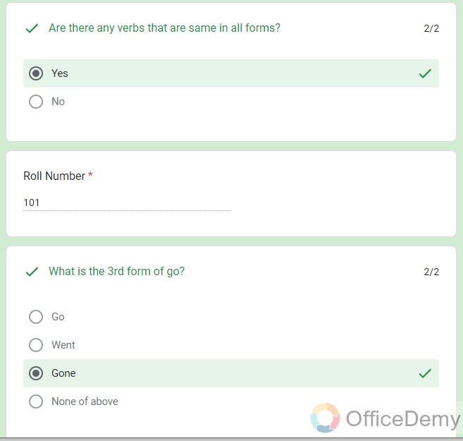 How to get Answers in Google Forms 9