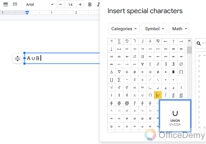 How to insert an equation in Google Slides 8