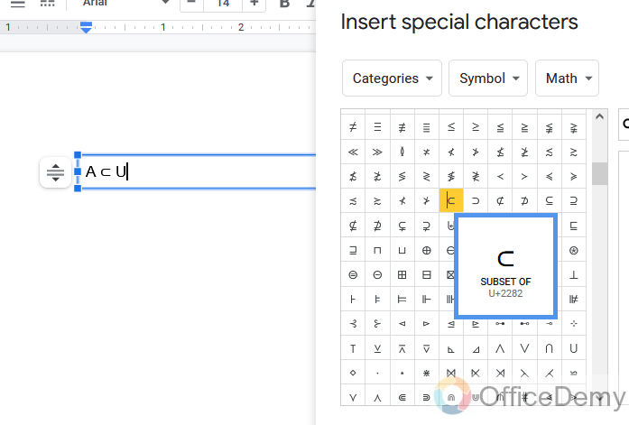How to insert an equation in Google Slides 9