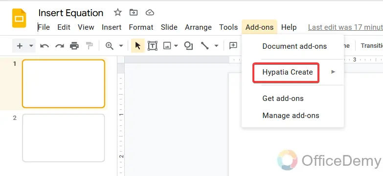 How to insert an equation in Google Slides 18