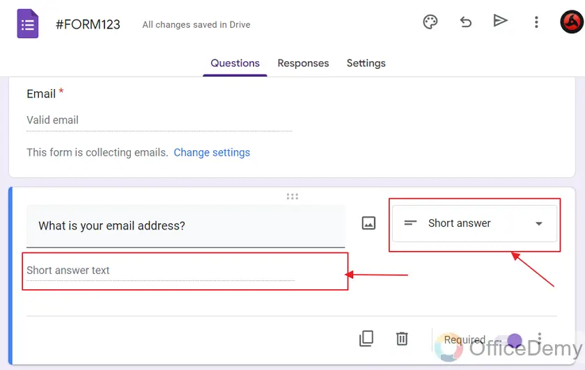 How to make a Google Form validate Email 15