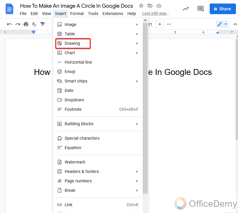 How to make an image a circle in google docs 4