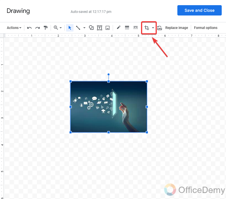 How to make an image a circle in google docs 13