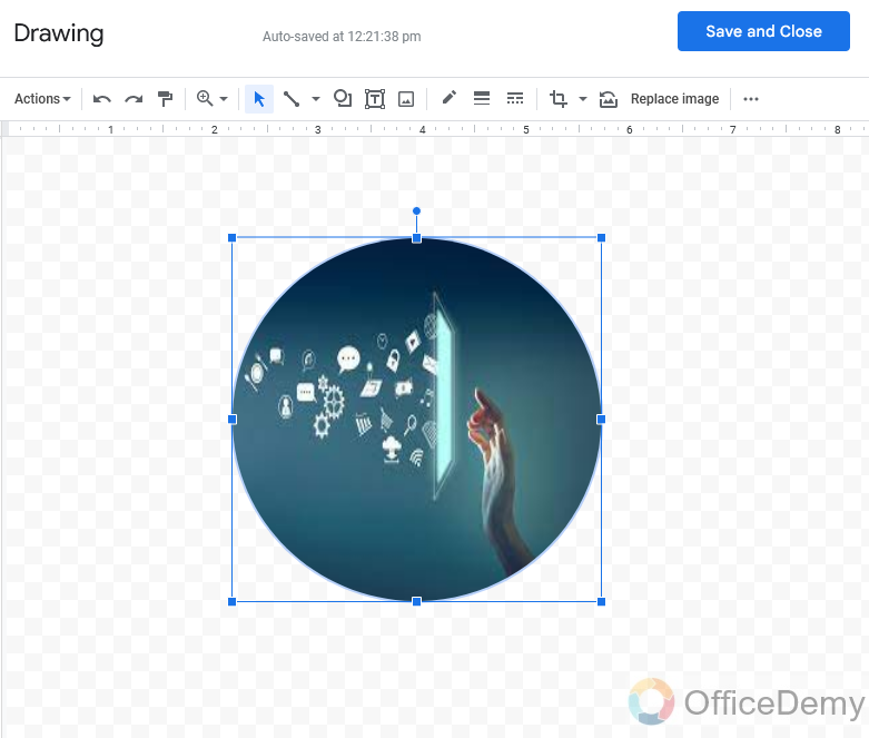 How to make an image a circle in google docs 17