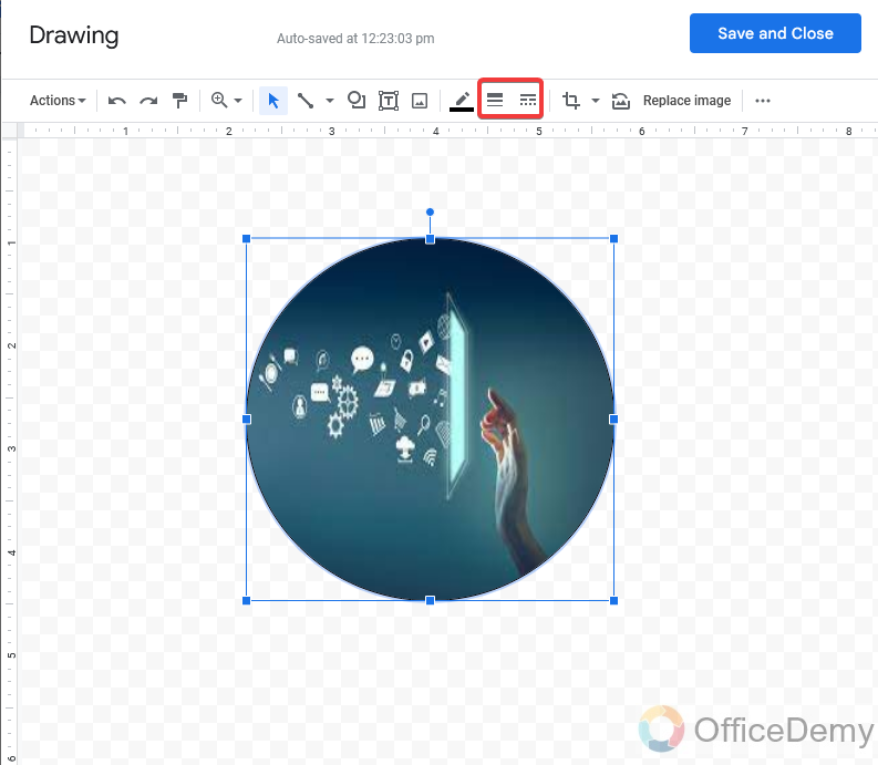 How to make an image a circle in google docs 19