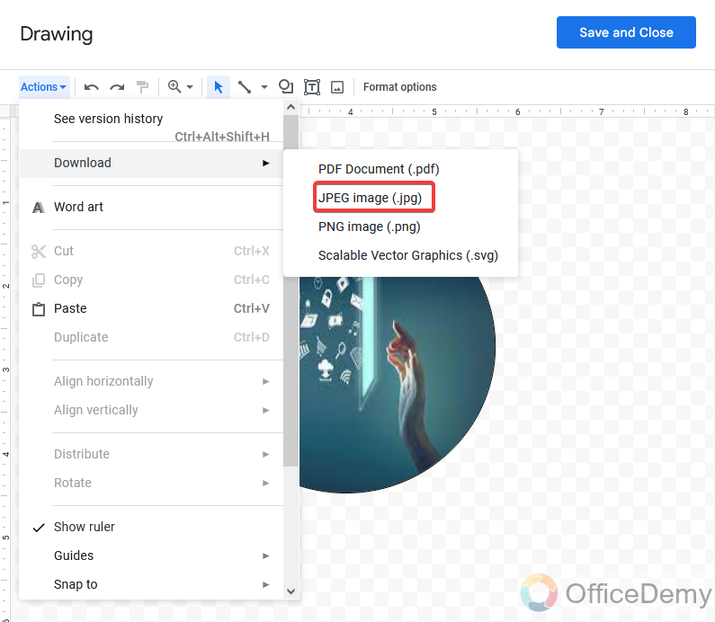 How to make an image a circle in google docs 26