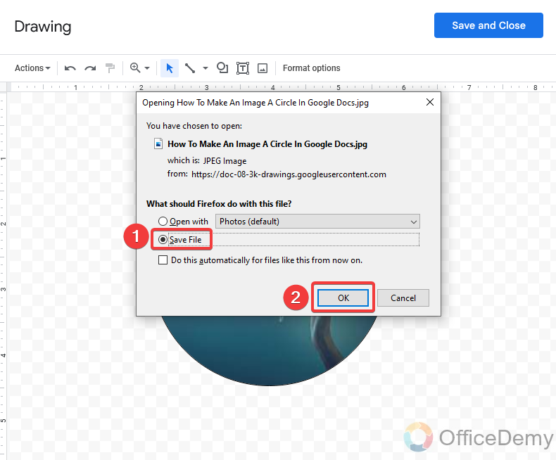 How to make an image a circle in google docs 27