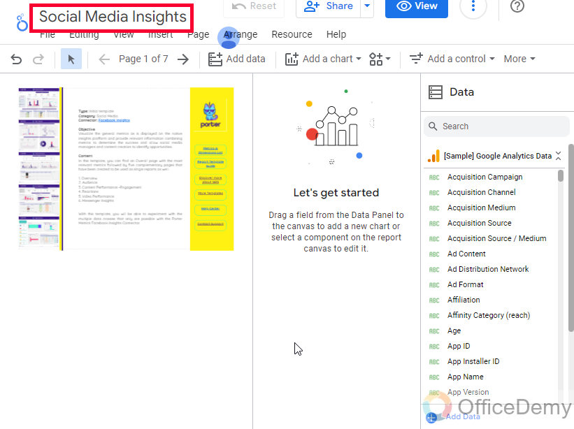 How to set up Social Media Reports in Google Data Studio 11