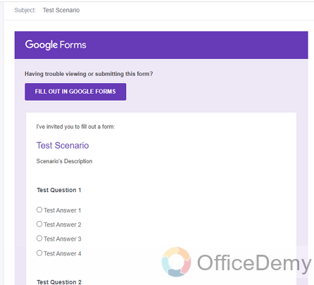 How to share Google Form 10