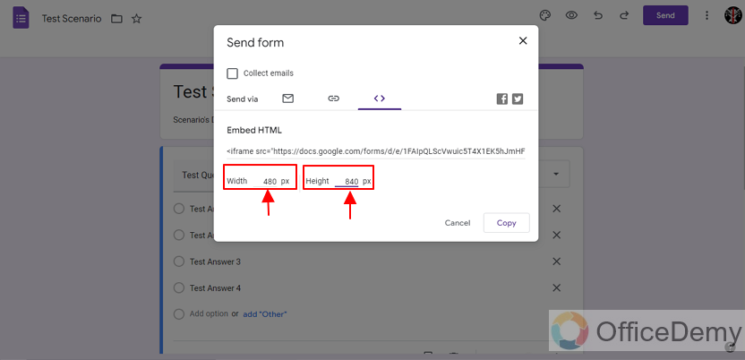 How to share Google Form 17