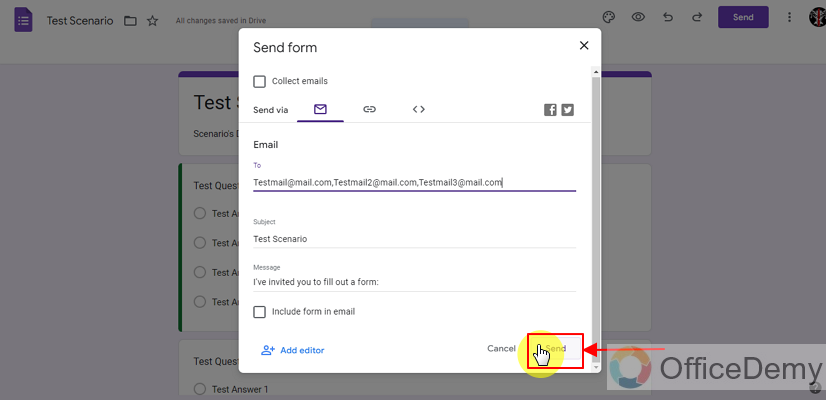 How to share Google Form 8