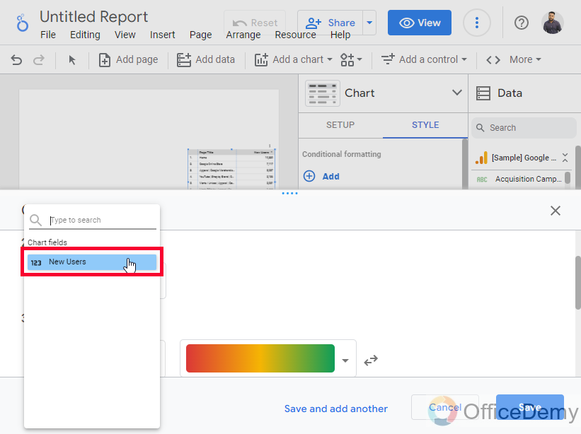 How to use Color Scale in Google Data Studio 11